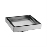133x133x85 Chrome Shower Grate